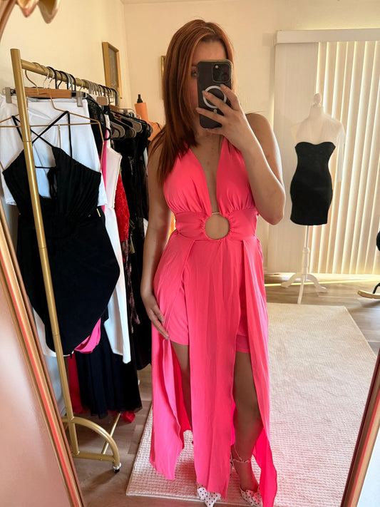 High Slit Sexy Party Evening Dress