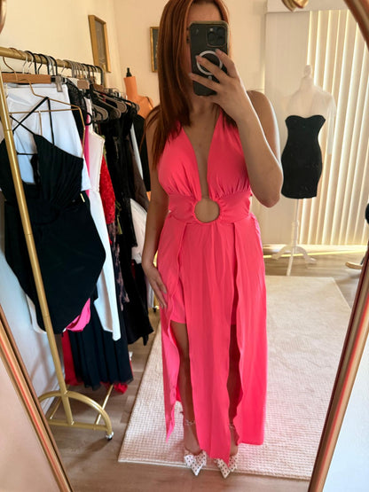 High Slit Sexy Party Evening Dress