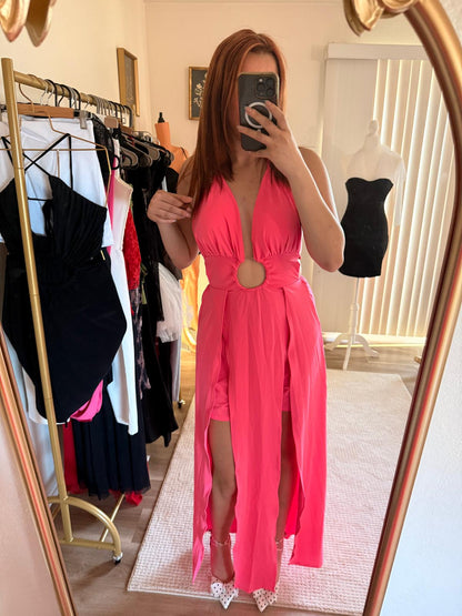 High Slit Sexy Party Evening Dress