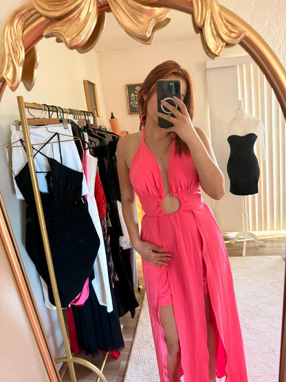High Slit Sexy Party Evening Dress