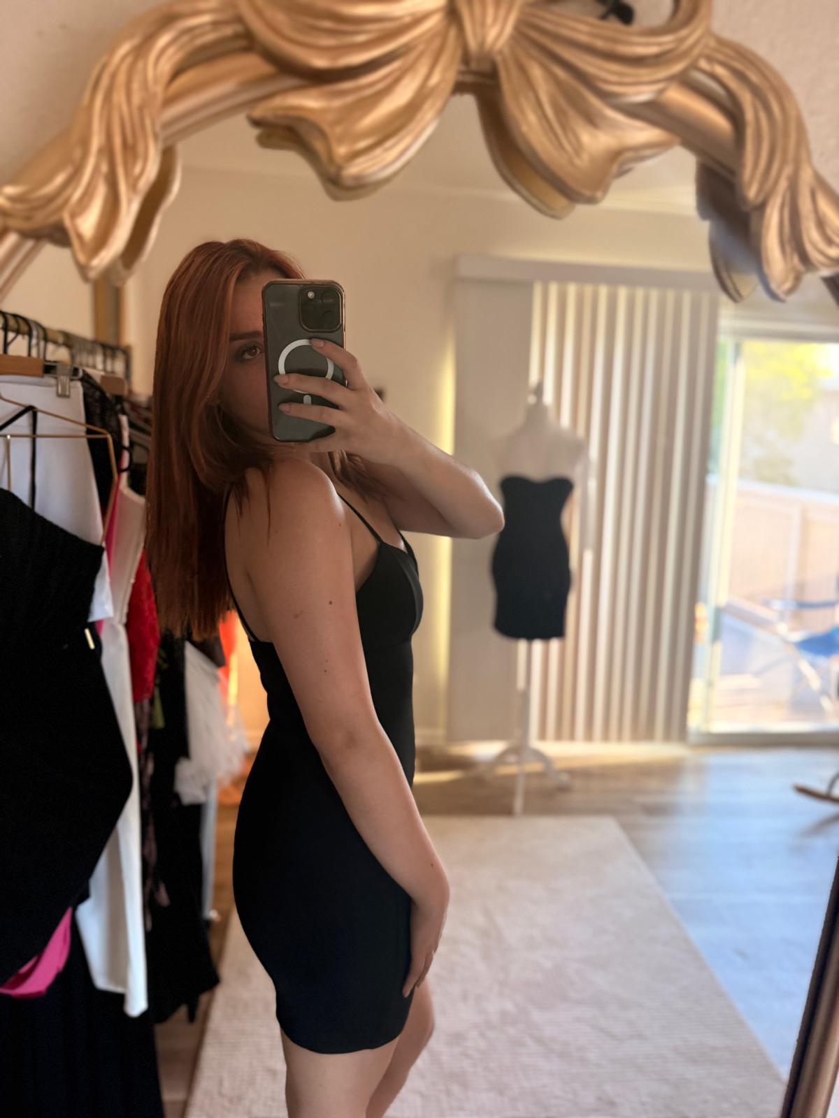 Elegant Spaghetti Strap Party Dress