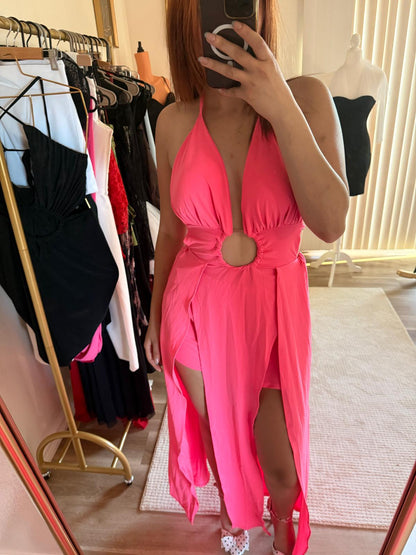 High Slit Sexy Party Evening Dress