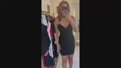 Red Bodycon Mini Dress