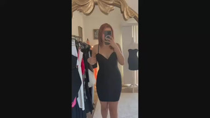 Red Bodycon Mini Dress