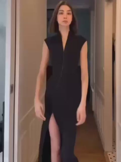 Midnight Temptation Convertible Dress